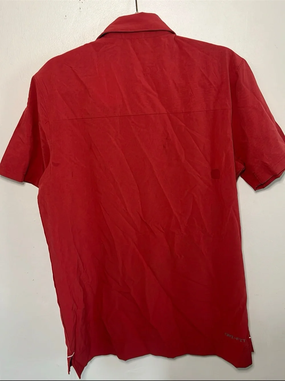 Nike Red Temple 'T' Polo Shirt